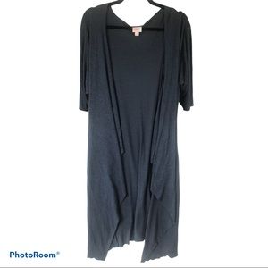 Soft and Cozy blue LuLaRoe Shirley Kimono size S